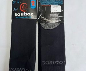 ELITE PLAIN BLACK   3/7 + 7/11. 2 PAIR PACK €22.00